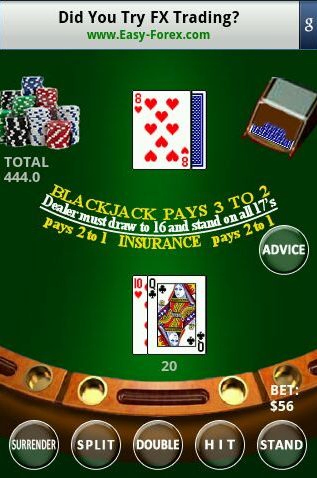 Canlı krupiyer blackjack